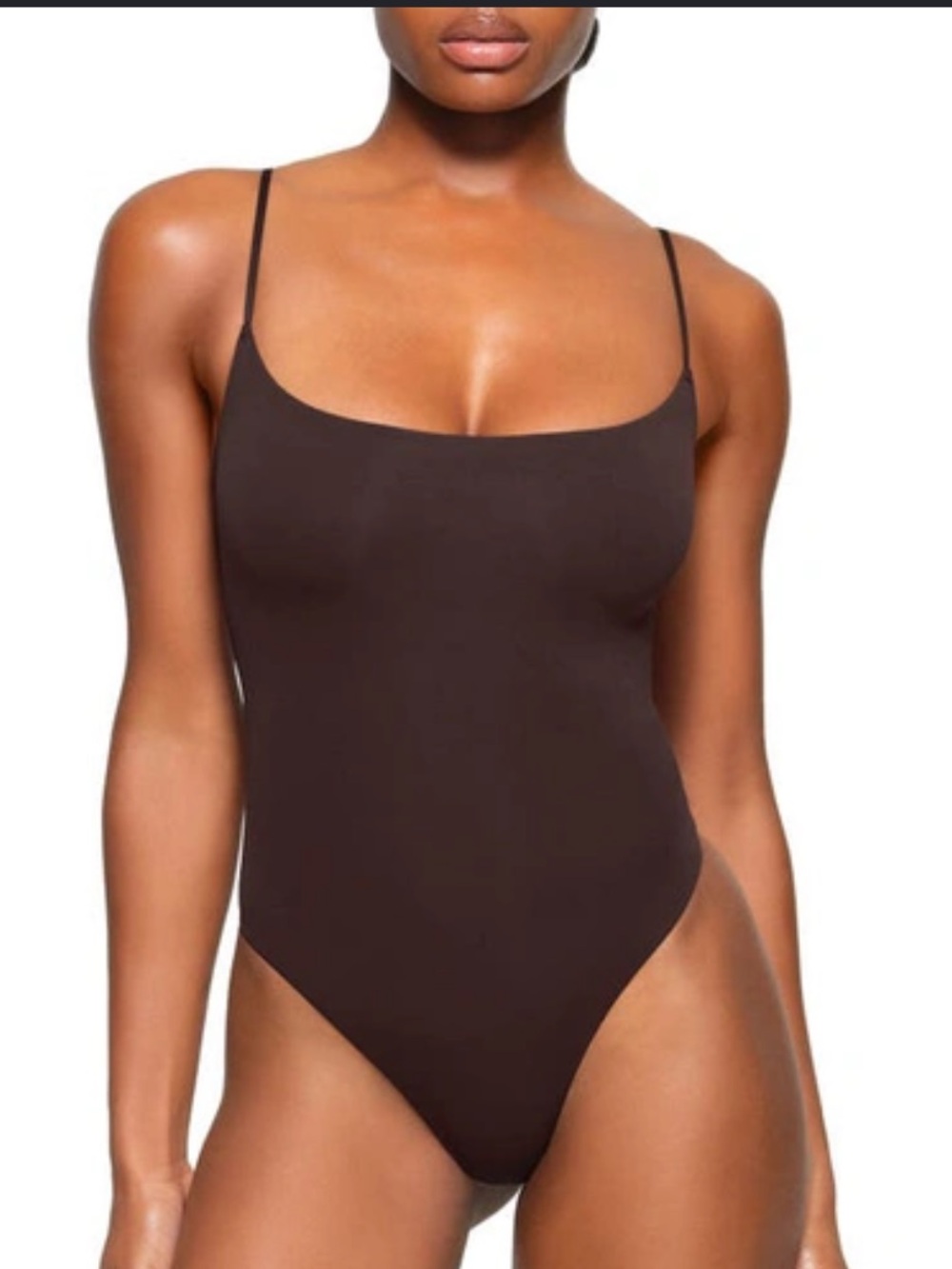 skims espresso Fits Everybody Cami Bodysuit size 3x nwt